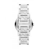 Burberry The City Silver Dial Silver Steel Strap Watch for Women - BU9233