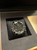 Tag Heuer Carrera Year of The Rabbit Automatic Chronograph Black Dial Black Leather Strap Watch for Men - CBN2A1L.FC6521