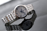 Omega De Ville Prestige Co-Axial Grey Dial Silver Steel Strap Watch for Men - 424.10.40.20.06.002