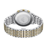 Emporio Armani Classic White Dial Two Tone Steel Strap Watch for Men  - AR11603