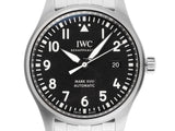 IWC Pilot’s Watch Mark XVIII Black Dial Silver Steel Strap Watch for Men - IW327015