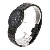Bvlgari Bvlgari Lady Black Dial Black Steel Strap Watch for Women - BVLGARI103557