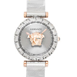 Versace Palazzo Empire Silver Dial Silver Mesh Bracelet Watch for Women - VEDV00419