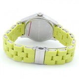 Marc Jacobs Dress Green Dial Green Silicone Strap Watch for Women - MBM2513