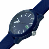 Lacoste 12.12 Blue Dial Blue Silicon Strap Watch for Men - 2010987