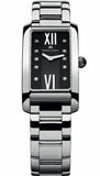 Maurice Lacroix Fiaba Black Dial Silver Steel Strap Watch for Women - FA2164-SS002-120