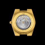 Tissot PRX Powermatic 80 Gold Dial Gold Steel Strap Watch for Men - T137.407.33.021.00