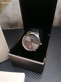 Emporio Armani Ruggero Grey Dial Black Leather Strap Watch for Men  - AR11277