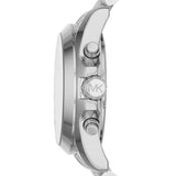 Michael Kors Bradshaw Black Dial Silver Steel Strap Watch for Men - MK5705