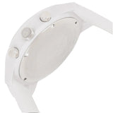 Lacoste 12.12 Chronograph White Dial White Silicon Strap Watch for Men - 2010974