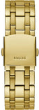 Guess Surge Chronograph Black Dial Gold Steel Strap Watch for Men - W1258G2