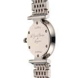 Longines La Grande Classique Diamonds White Dial Silver Steel Strap Watch for Women - L4.209.4.87.6