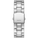 Guess Hendrix Silver Dial Silver Steel Strap Watch for Men - GW0066G1