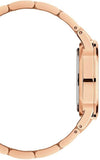 Daniel Wellington Iconic Link Emerald Green Dial Rose Gold Steel Strap Watch For Women - DW00100421