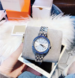 Michael Kors Darci Quartz White Dial Silver Steel Strap Watch For Women - MK4516
