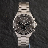 Tag Heuer Formula 1 Anthracite Dial Silver Steel Strap Watch for Men - CAZ1011.BA0842