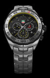 Tag Heuer Formula 1 Senna Limited Edition Chronograph Black Dial Silver Steel Strap Watch for Men - CAZ1013.BA0883