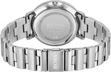 Hugo Boss Prima Silver Dial Silver Steel Strap Watch for Women - 1502570