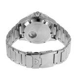 Emporio Armani Diver Automatic Green Dial Silver Steel Strap Watch For Men - AR60061