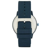 Lacoste 12.12 Move Blue Dial Blue Silicon Strap Watch for Men - 2011241