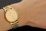 Tissot T Classic Everytime Desire Small Gold Dial Gold Mesh Bracelet Watch For Women - T109.210.33.021.00