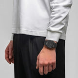 D1 Milano Ultra Thin Anthracite Gray Dial Gray Steel Strap Watch for Men - D1-UTBJ22