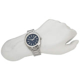 Gucci GG2570 Quartz Blue Dial Silver Steel Strap Watch For Men - YA142303