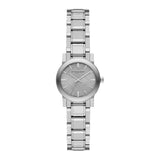 Burberry The City Diamonds Silver Dial Silver Steel Strap Watch for Women - BU9229