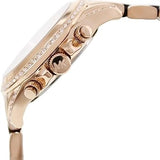 Michael Kors Blair Rose Gold Dial Two Tone Steel Strap Watch For Women - MK5859