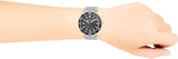 Versace Greca Sport Quartz Black Dial Silver Steel Strap Watch For Men - VEZ300321