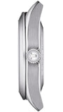 Tissot Gentleman Powermatic 80 Silicium Ice Blue Silver Steel Strap Watch For Men - T127.407.11.351.00