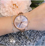 Michael Kors Jaryn Rose Gold Dial Rose Gold Steel Strap Watch For Women - MK3547