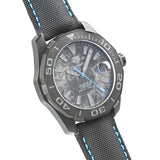 Tag Heuer Aquaracer Calibre 5 Black Nylon Strap Carbon Dial Watch for Men -  WBD218C.FC6447