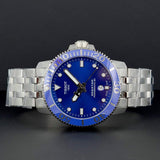 Tissot Seastar 1000 Powermatic 80 Blue Dial Silver Steel Strap Watch For Men - T120.407.11.041.00