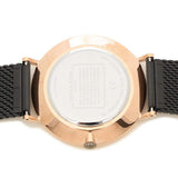 Coach Charles Black Ion Dial Black Mesh Bracelet Watch for Men - 14602470