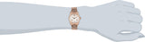 Michael Kors Lexington Quartz White Dial Rose Gold Steel Strap Watch For Women - MK3230