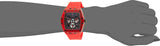 Guess Phoenix Multifunction Black Dial Red Rubber Strap Watch for Men - GW0203G5