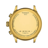 Tissot Chrono XL Classic Black Dial Gold Steel Strap Watch for Men - T116.617.33.051.00