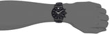 Emporio Armani Luigi Chronohraph Black Dial Black Leather Strap Watch For Men - AR1970
