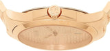 Gucci G Timeless Quartz Gold Dial Gold Steel Strap Watch For Women - YA126482