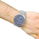 Emporio Armani Sportivo Chronograph Blue Stainless Steel Watch For Men - AR6072