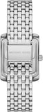 Michael Kors Emery Analog Three Hand Blue Dial Silver Steel Strap Watch for Women - MK4829