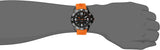 Tommy Hilfiger Cole Black Dial Orange Rubber Strap Watch for Men - 1790985