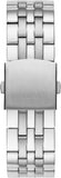Guess Odyssey Multifunction Blue Dial Silver Steel Strap Watch For Men - W1107G2