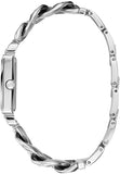 Guess Vanity Silver Dial Silver Steel Strap Watch for Women - W1029L1