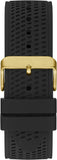 Guess Trophy Multifunction Black Dial Black Rubber Strap Watch for Men - GW0333G2