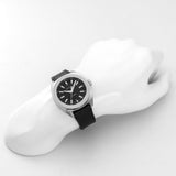 Gucci GG2570 Black Dial Black Leather 44mm Watch For Men - YA142208