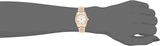 Michael Kors Lexington Quartz White Dial Rose Gold Steel Strap Watch For Women - MK3230
