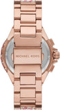 Michael Kors Camille Chronograph Mother of Pearl Dial Rose Gold Steel Strap Watch for Women - MK7272