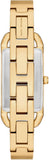 Michael Kors Empire Analog Gold Dial Gold Steel Strap Watch for Women - MK4840